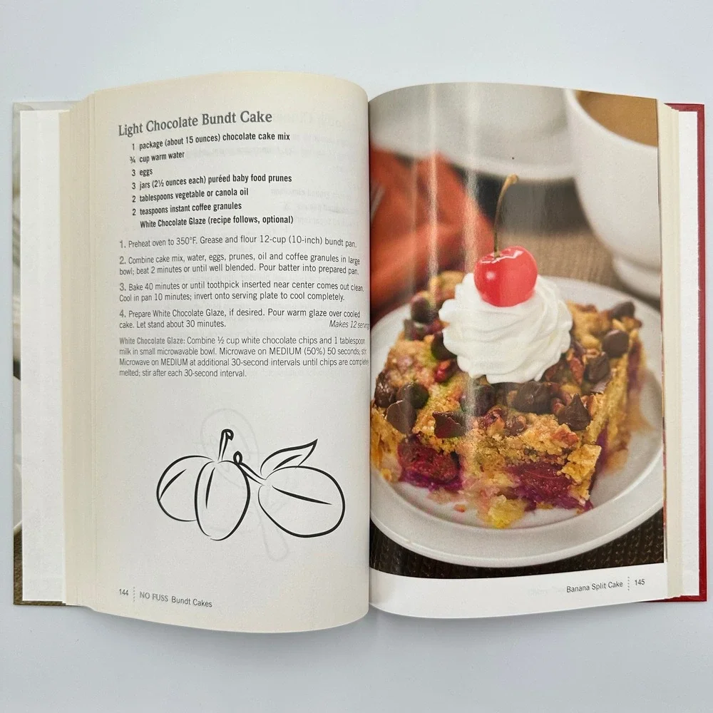 Cathy Mitchell Dump Cakes Dump Dinners Lot 2 Quick Easy‎ 2014 Hardcover 250